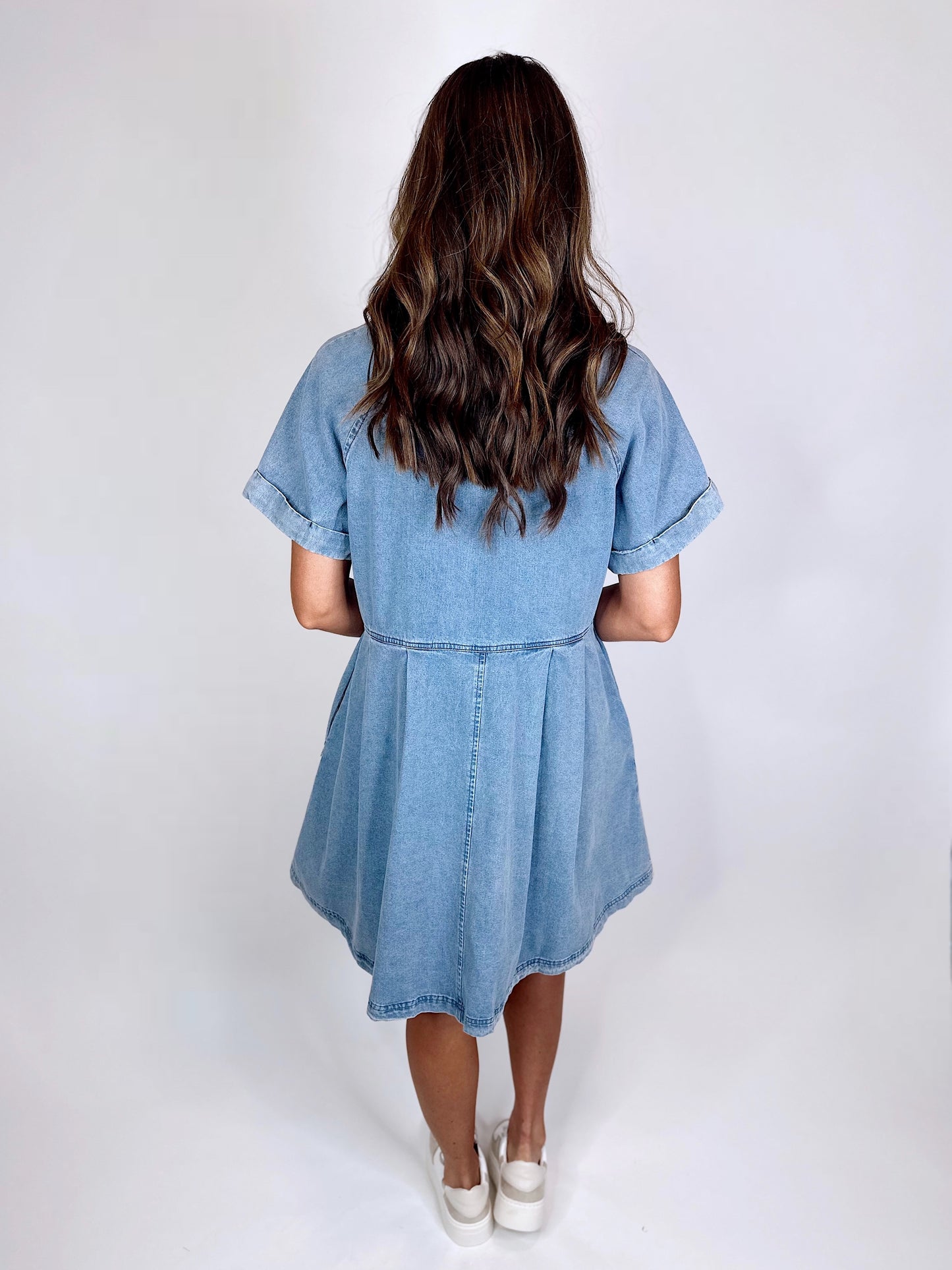 Country Charm Denim Dress