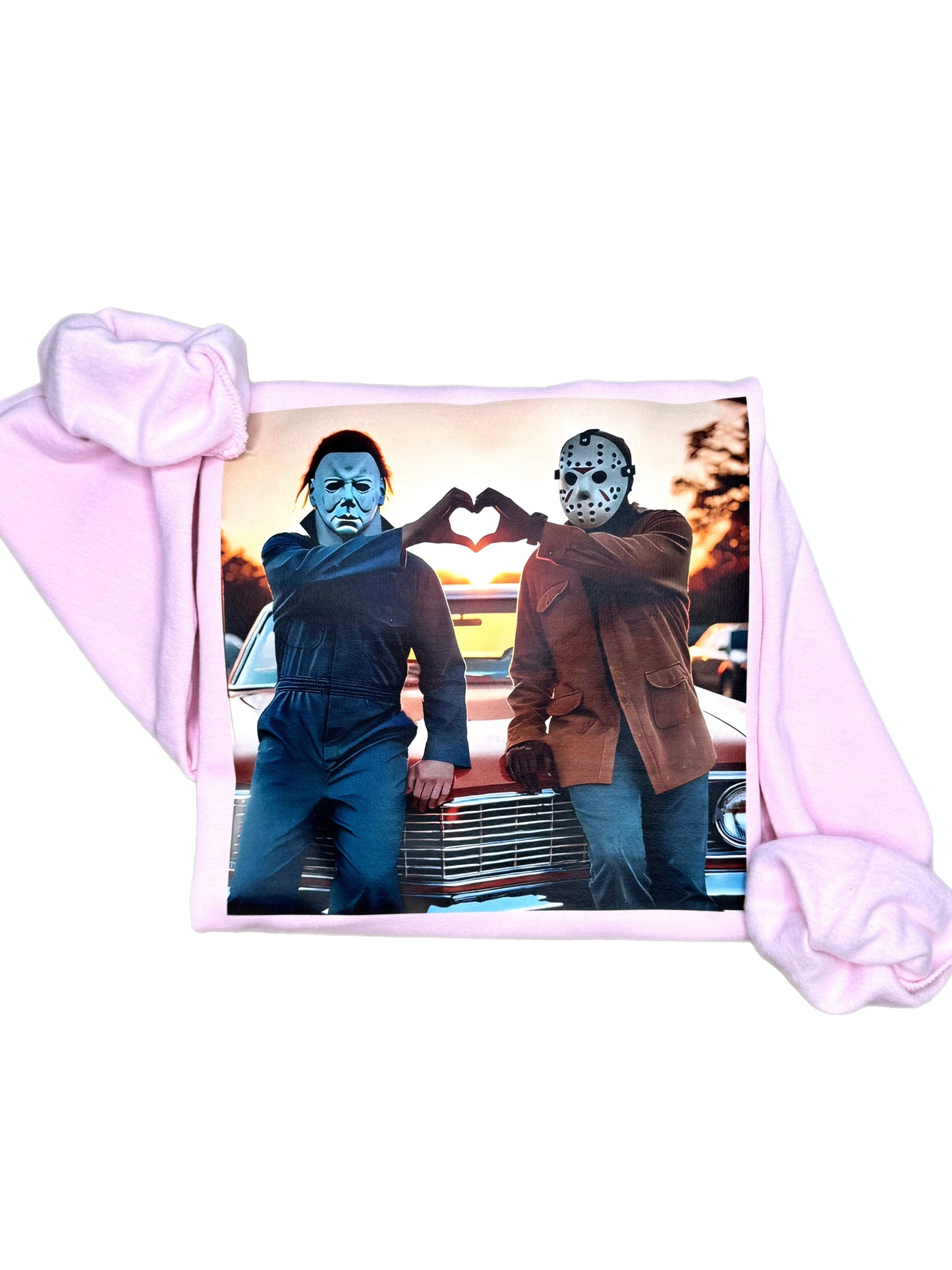 Michael and Jason Heart Sweatshirt