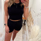 Seamless Muscle Tank - Black