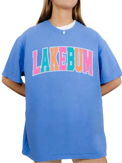 Colorful Lakebum Tee