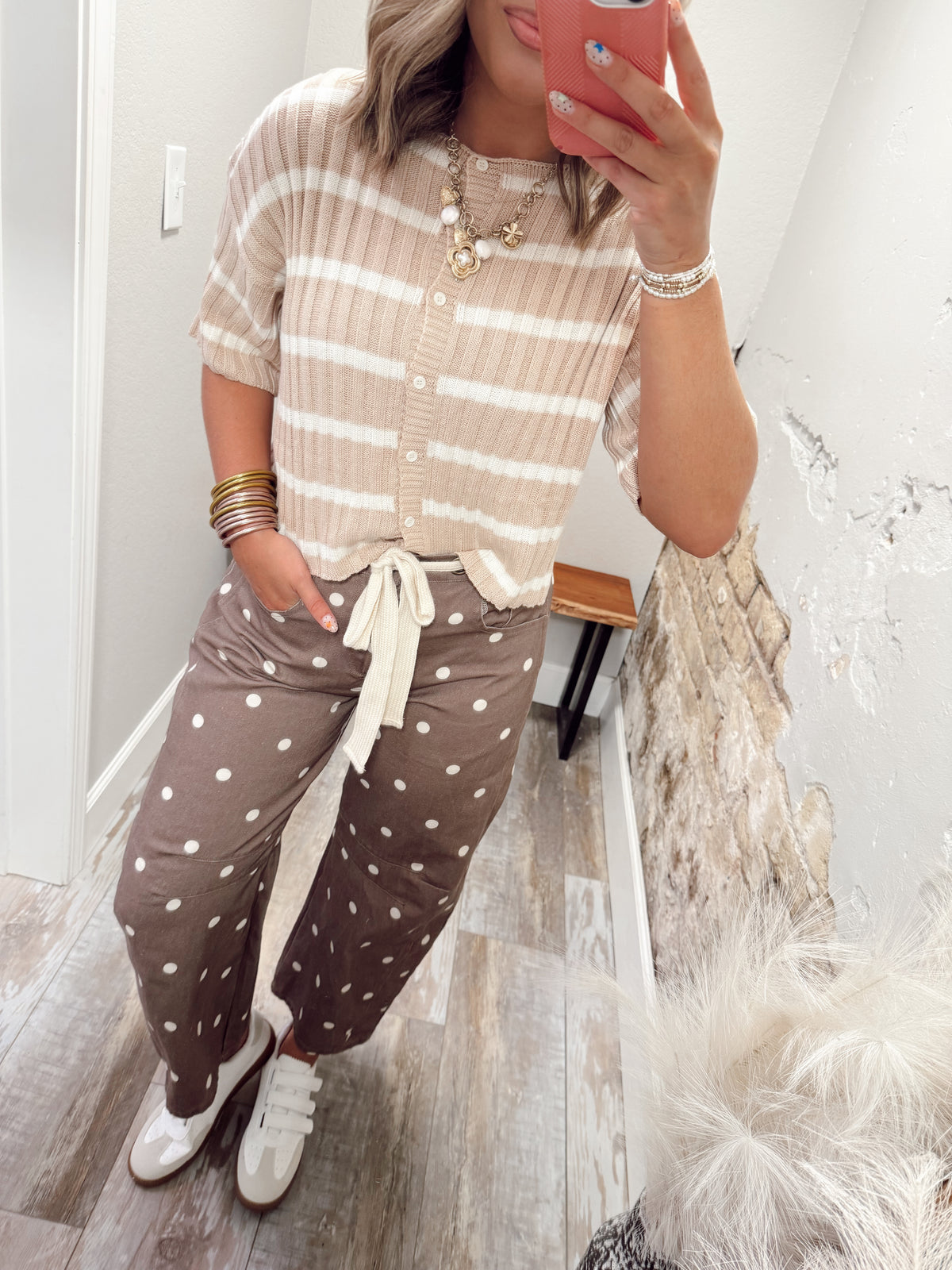 Neutral Girl Sweater