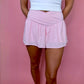 Flirty Girl Shorts - Light Pink