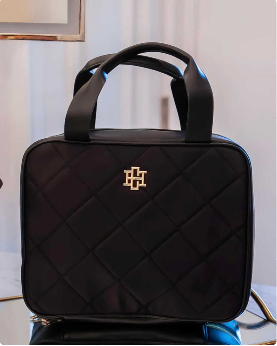 Punta Cana Large Case - Black Nylon