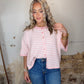 Sweet Spring Cardigan - Pink