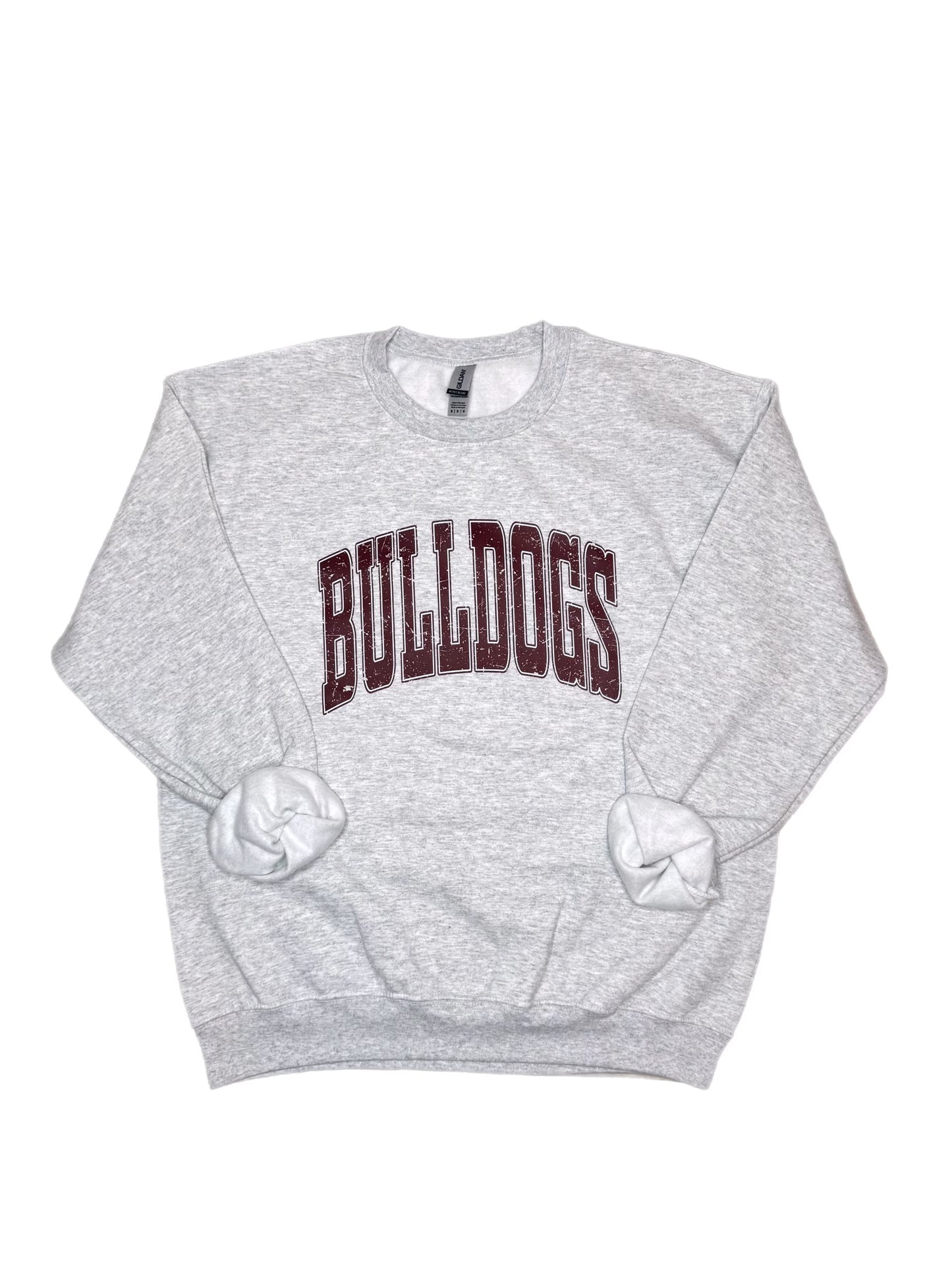 Distressed Bulldogs Sweatshirt