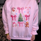 Coquette Christmas Sweatshirt