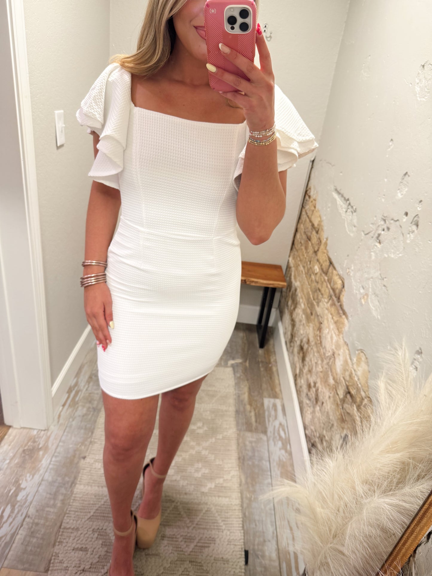 Sweet Success Dress - White