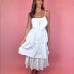 With Love Midi Dress - White