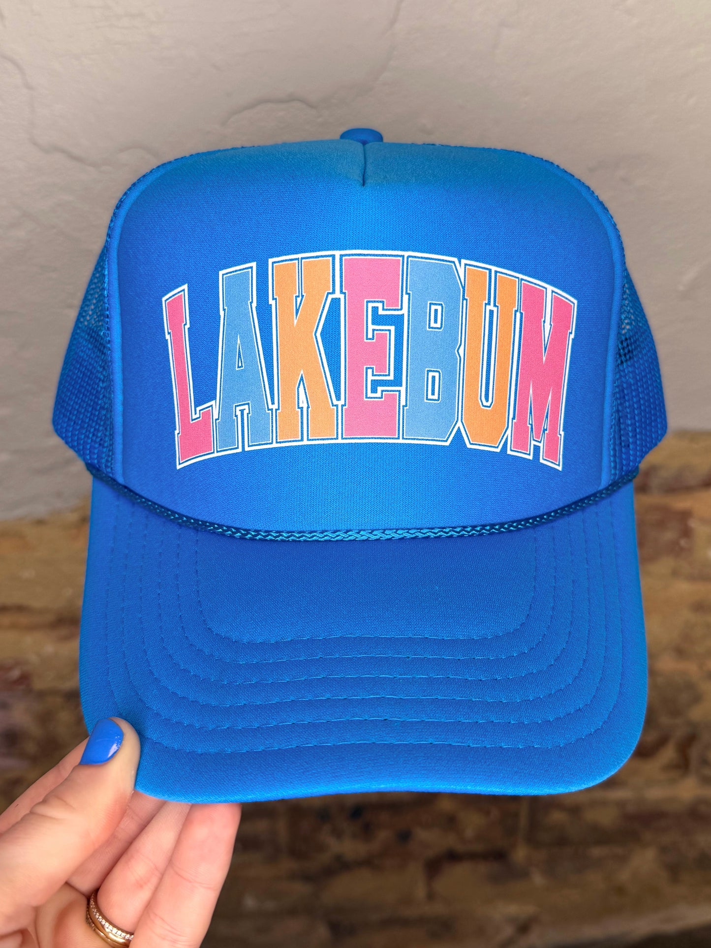 Colorful Lakebum Trucker Hat