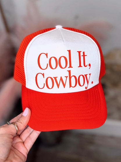 Cool It Cowboy Trucker Hat
