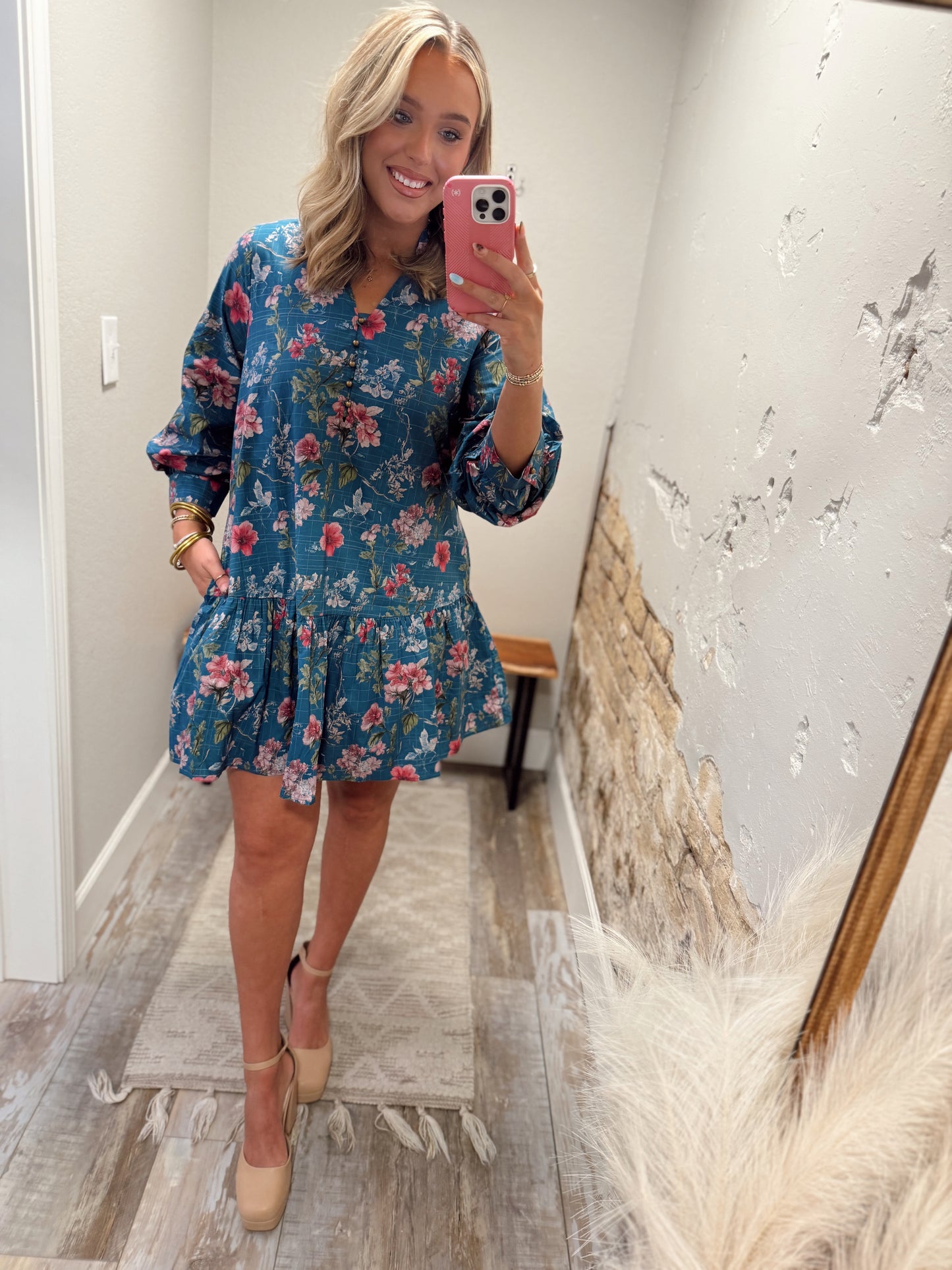 Evermore Dress - Teal