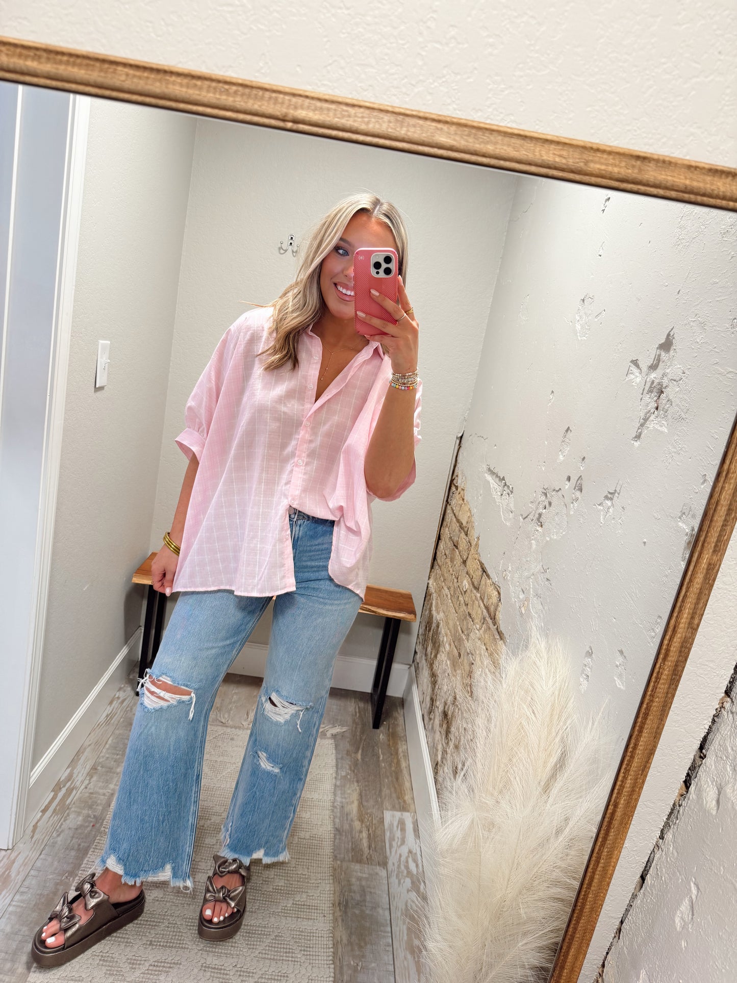 Nantucket Gingham Blouse