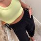 Tatum Cropped Tank - Lime