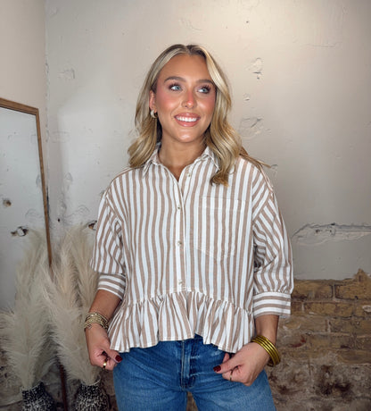 Essentially Striped Top