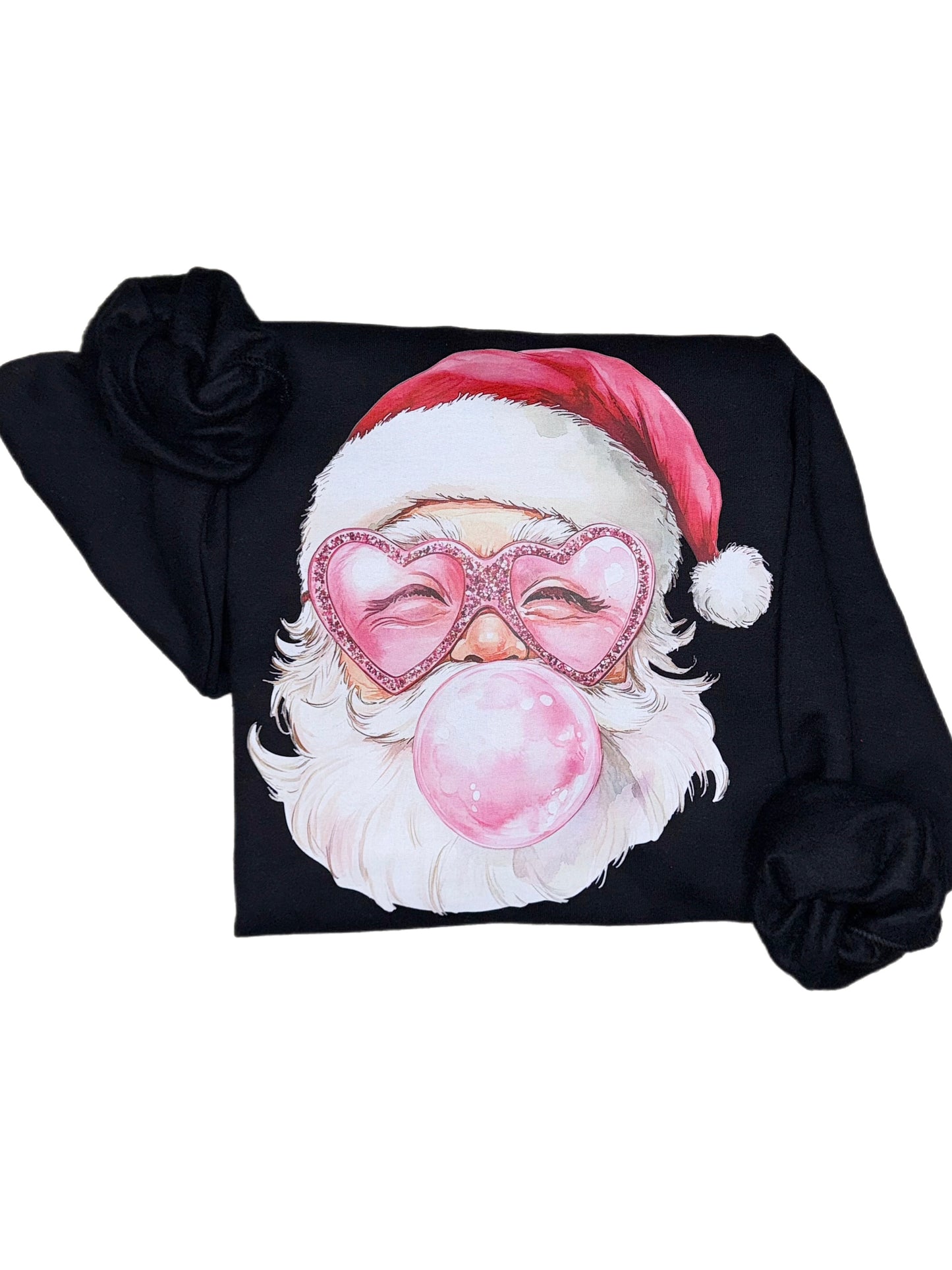 Bubblegum Santa Sweatshirt