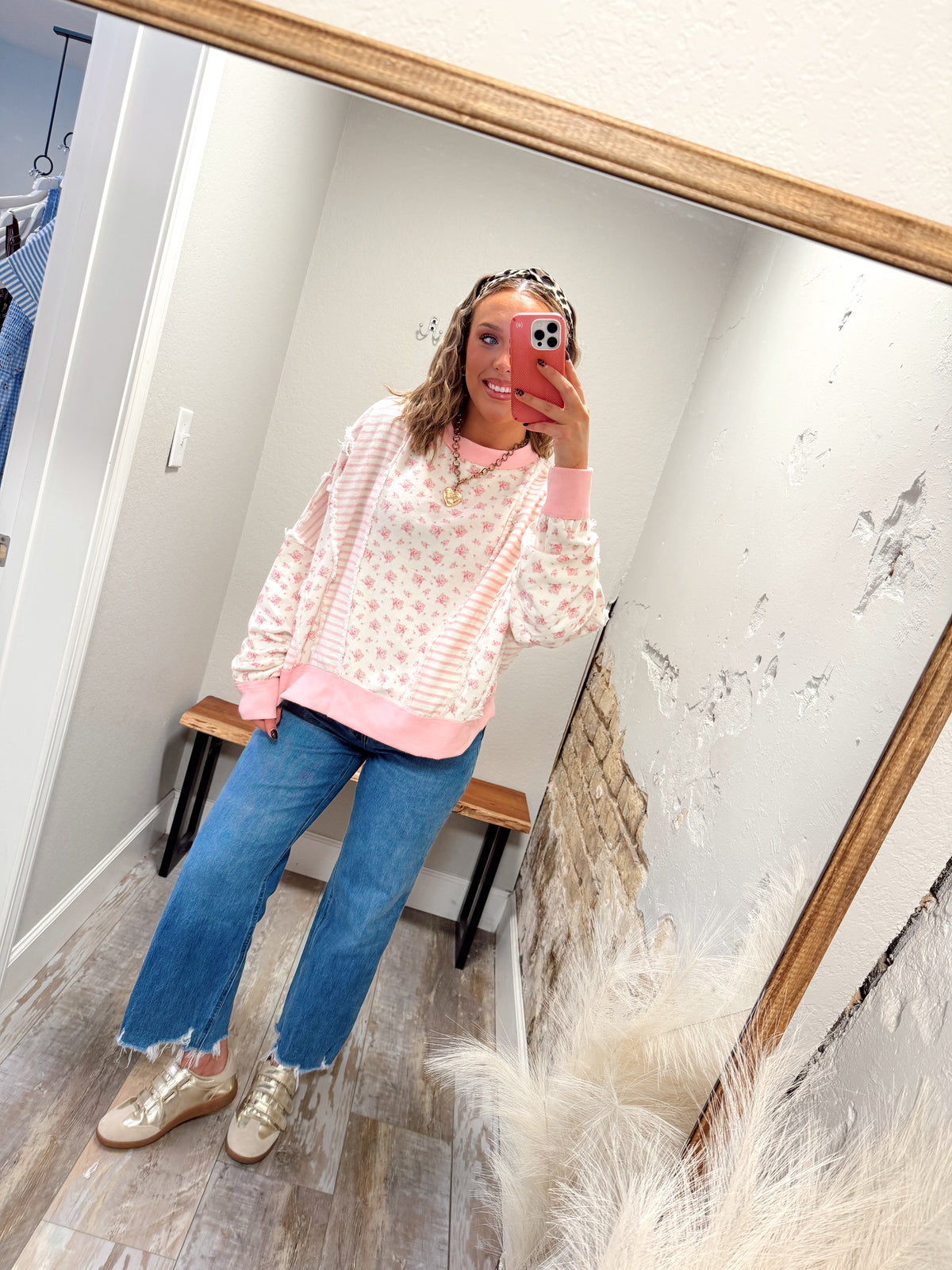 Easy Days Pullover - Pink