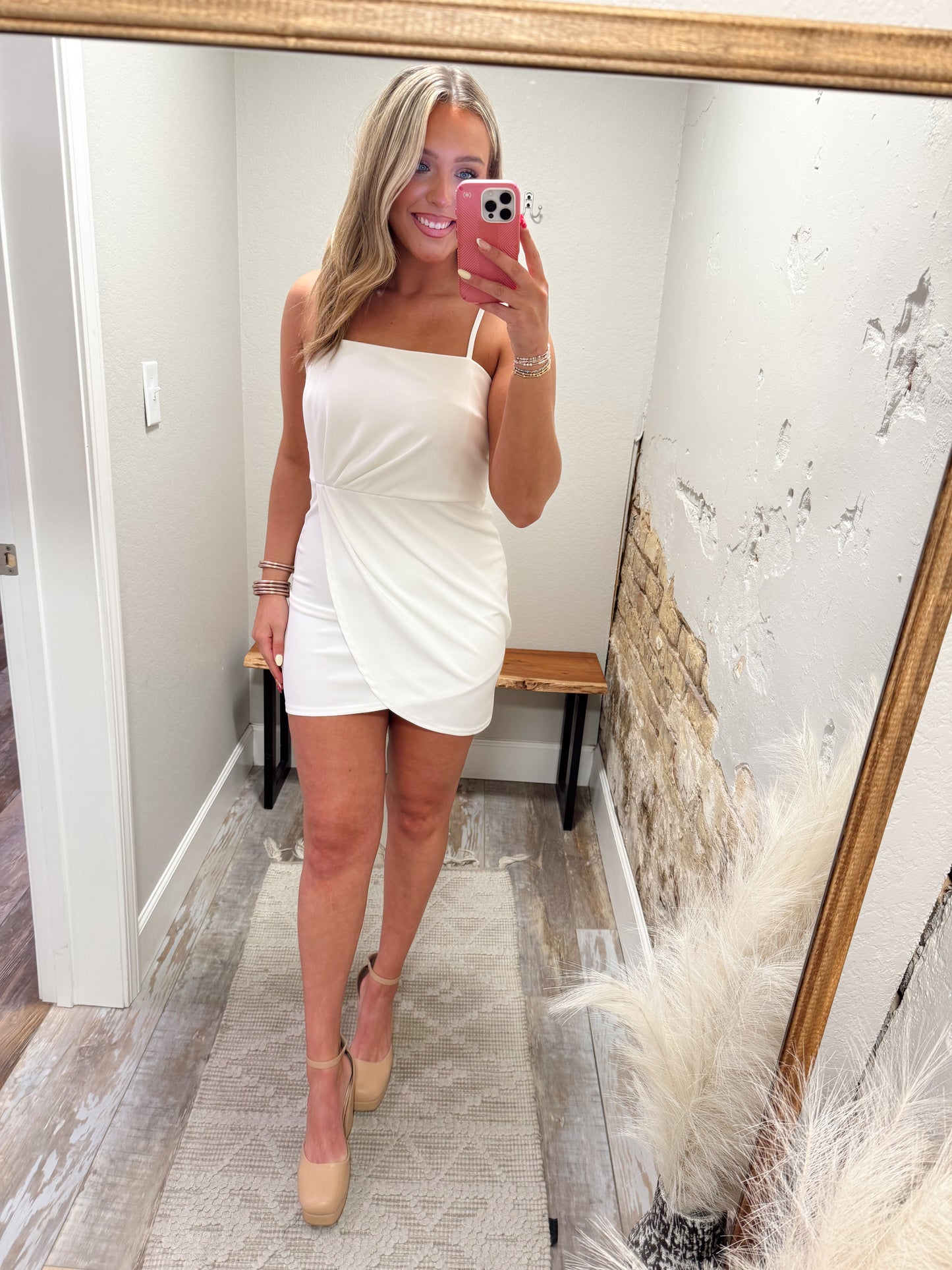 Cheers To That Dress - White