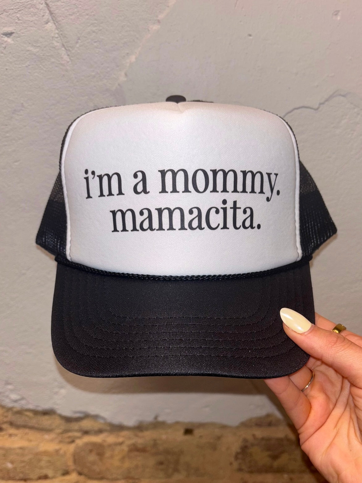 I'm A Mommy Trucker Hat