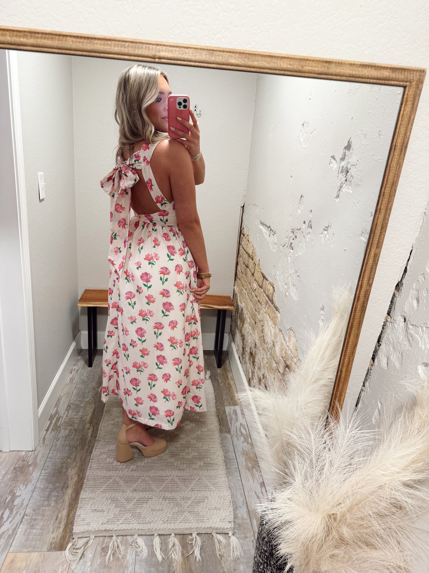 Blissful Gardens Midi Dress