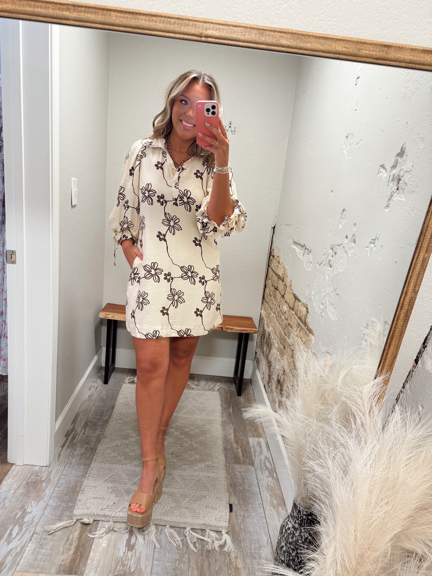 Oak + Ivory Dress