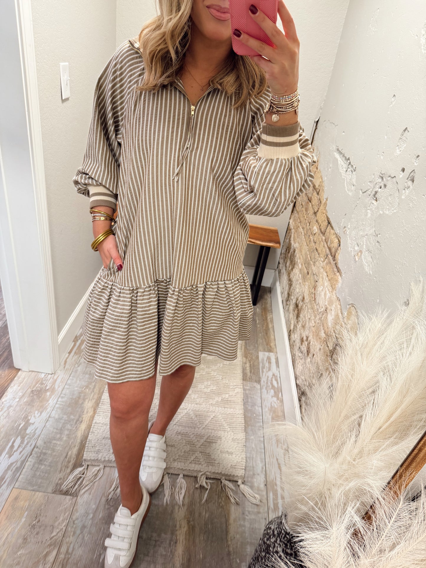 Neutral Notes Dress