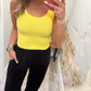 It Girl Tank - Yellow