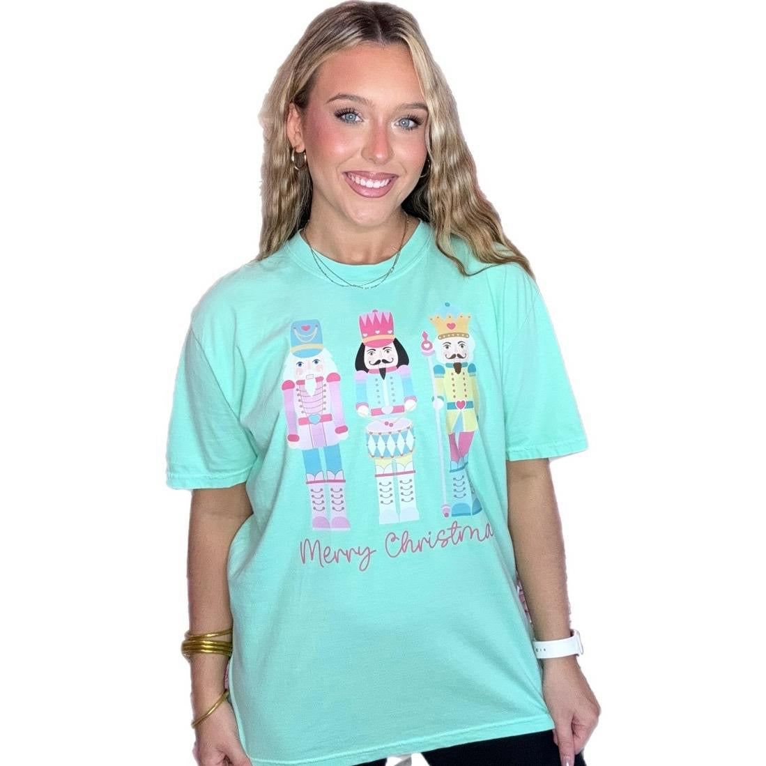 Pastel Nutcrackers Tee