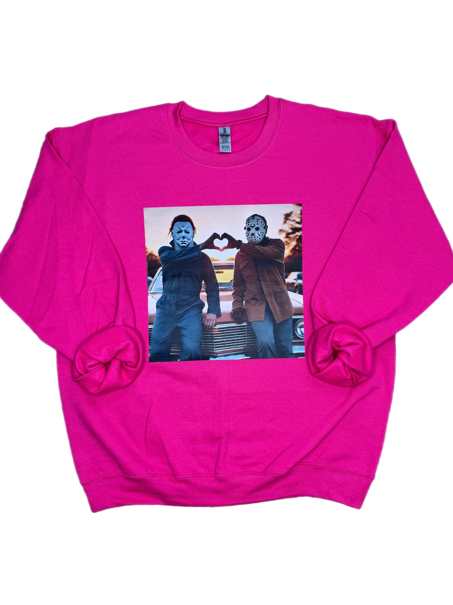 Michael and Jason Heart Sweatshirt