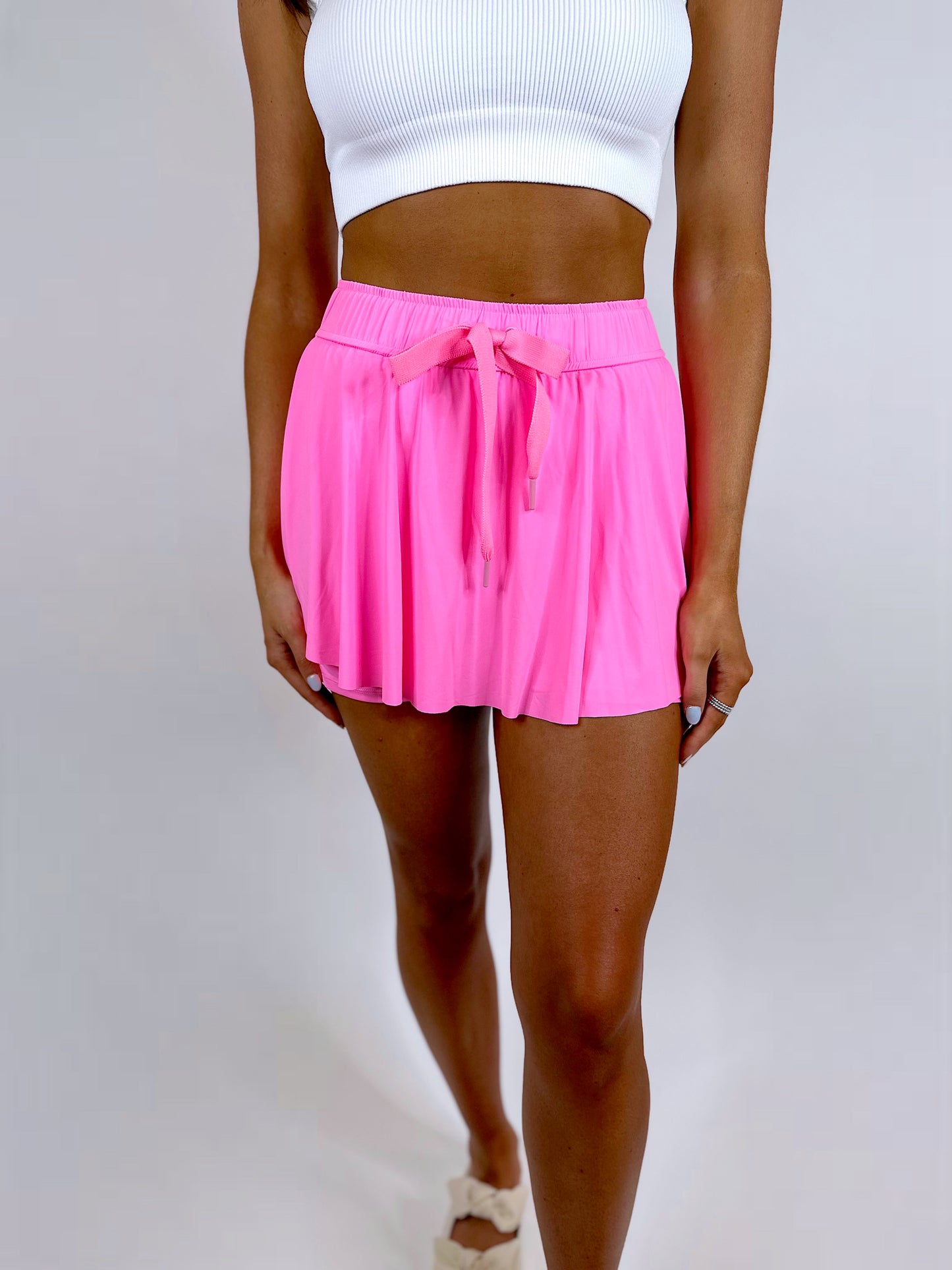 Busy Babe Skort - Barbie Pink