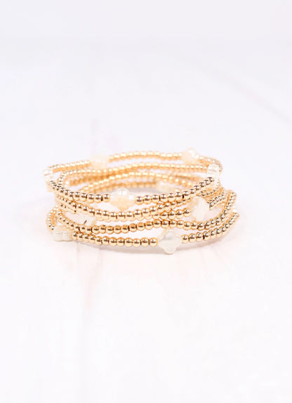 Laken Clover Bracelet Set