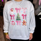 Coquette Christmas Sweatshirt