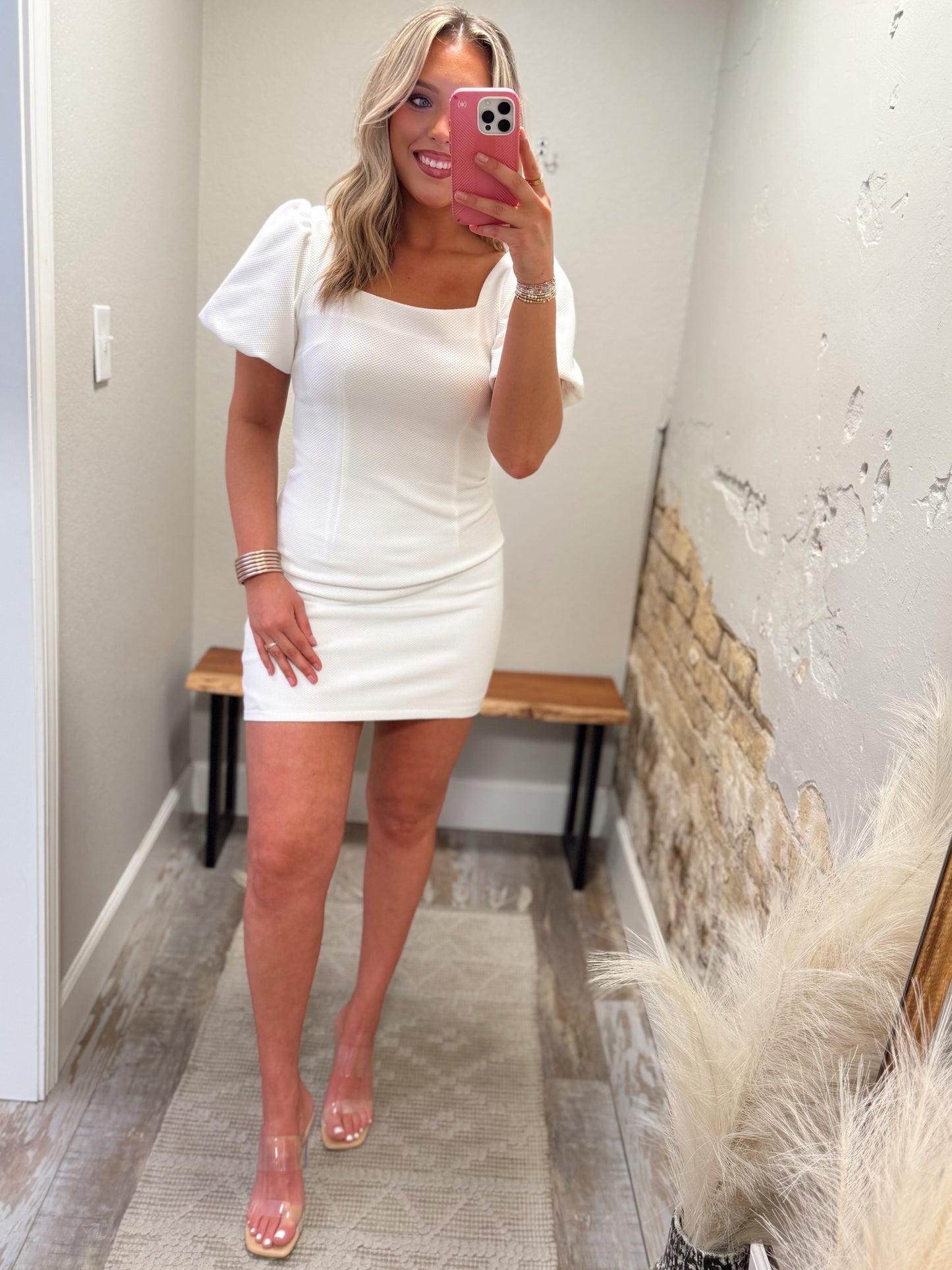 Timeless Moment Dress - White