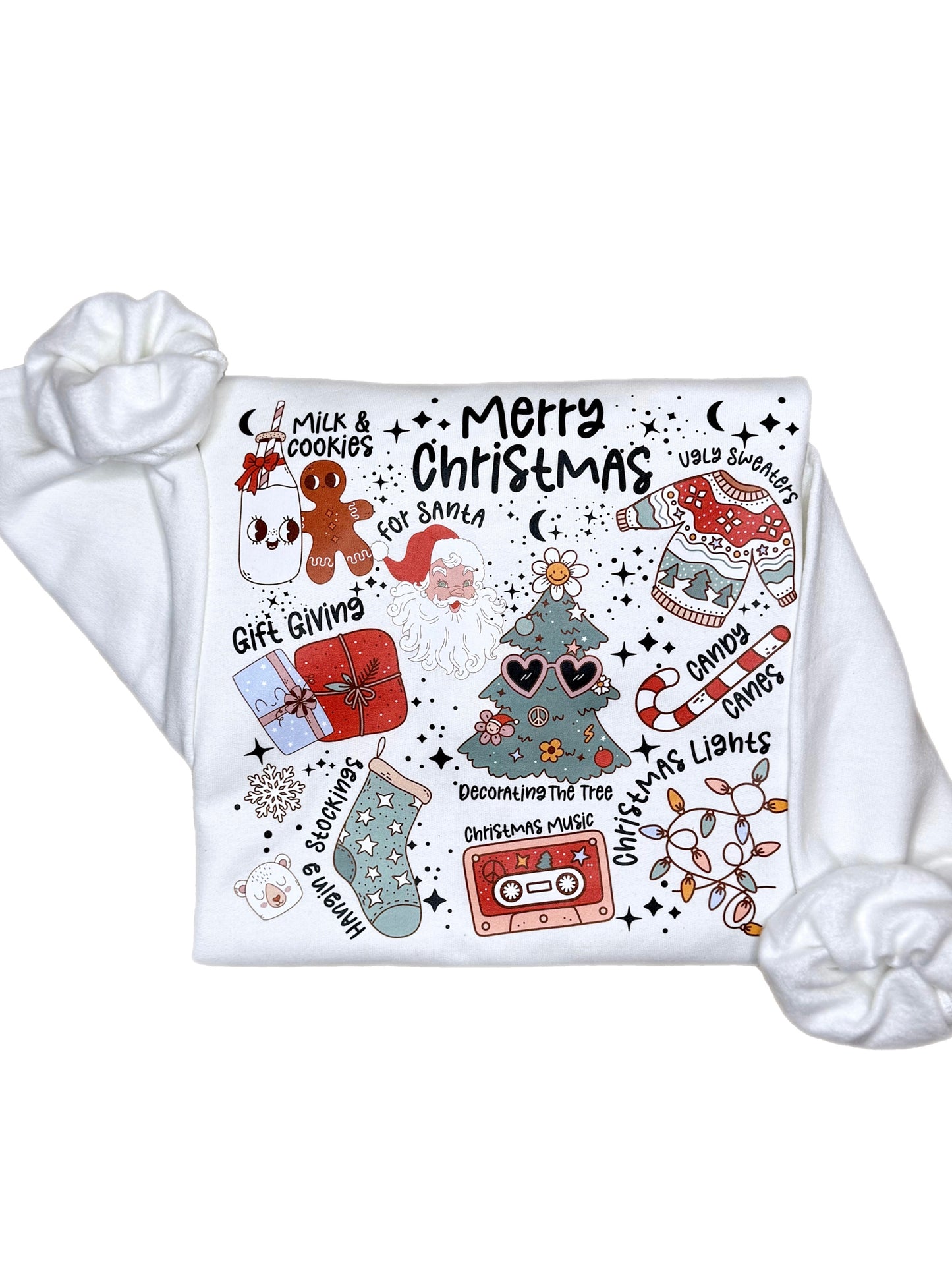 Christmas Doodles Sweatshirt