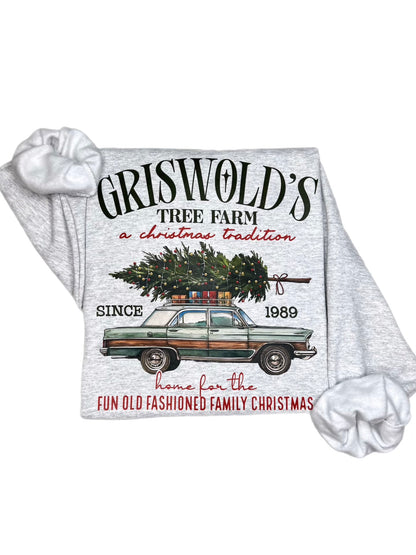 Griswold's Tree Farm Christmas Sweatshirt