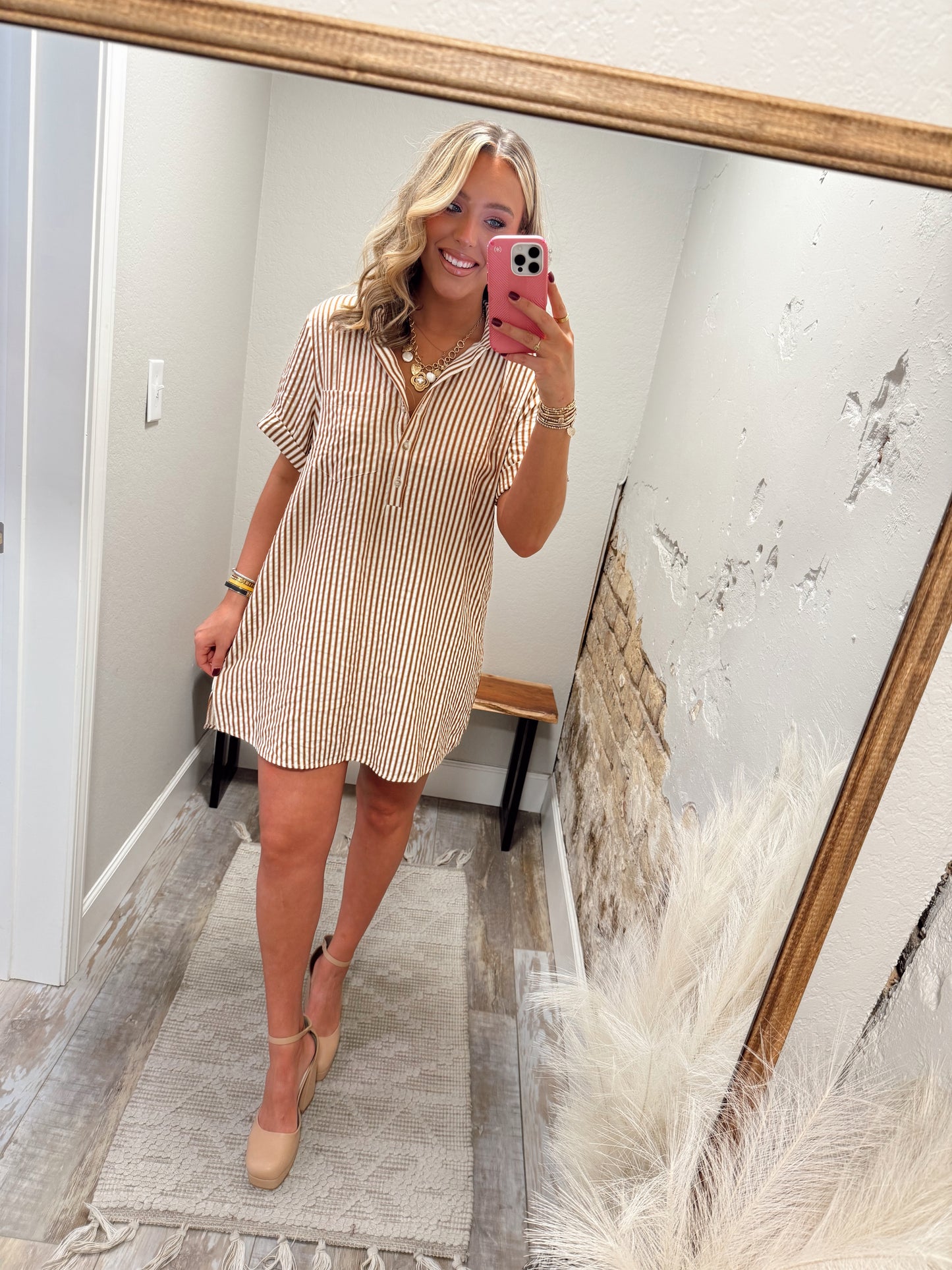 Cream + Cozy Dress