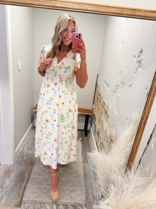 Garden Party Midi Dress
