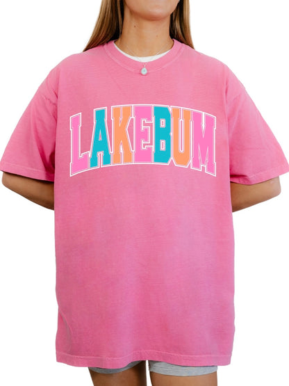 Colorful Lakebum Tee