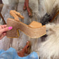 The Luna Heel - Cognac