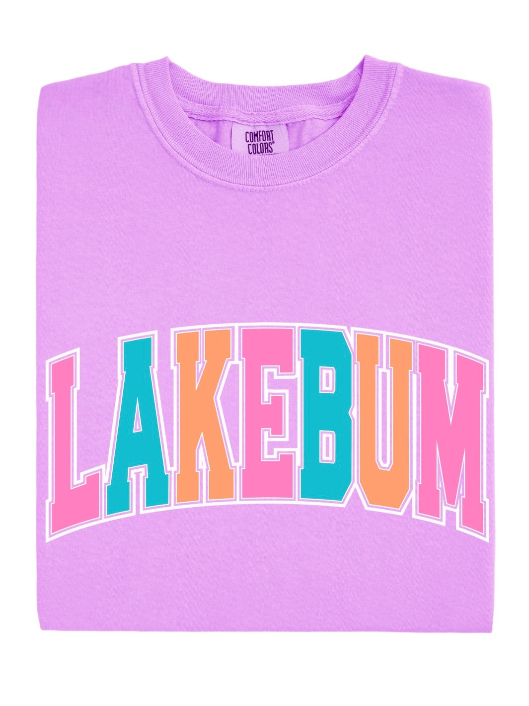 Colorful Lakebum Tee