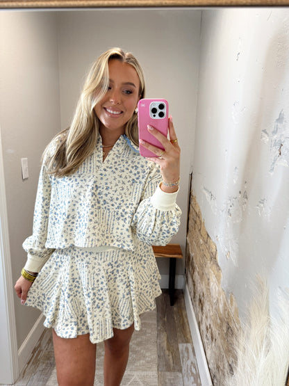 Floral Feels Skort Set