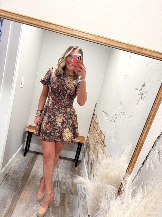Garden Girl Mini Dress