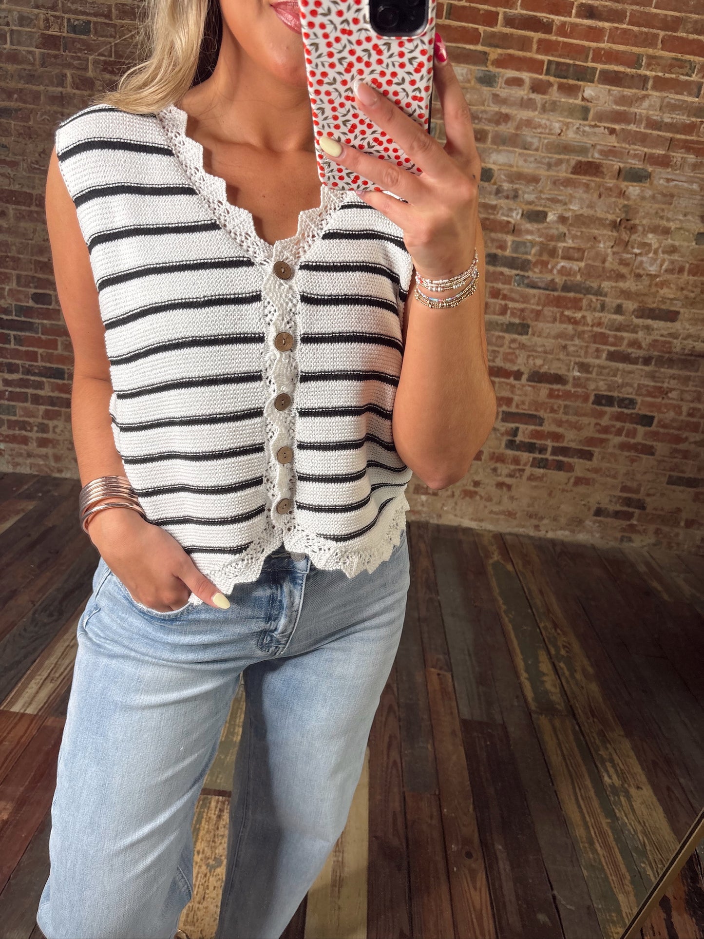The Downtown Stripe Tank