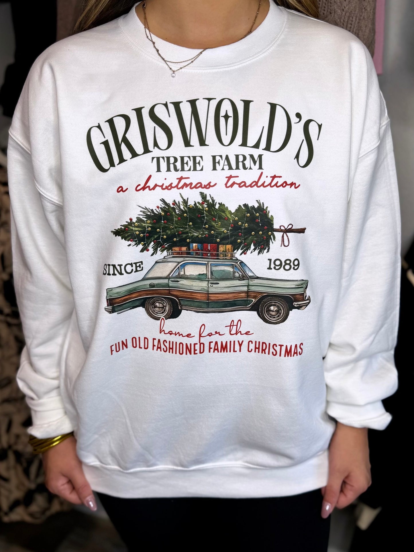 Griswold's Tree Farm Christmas Sweatshirt