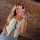 Sage + Sweet Tie Top