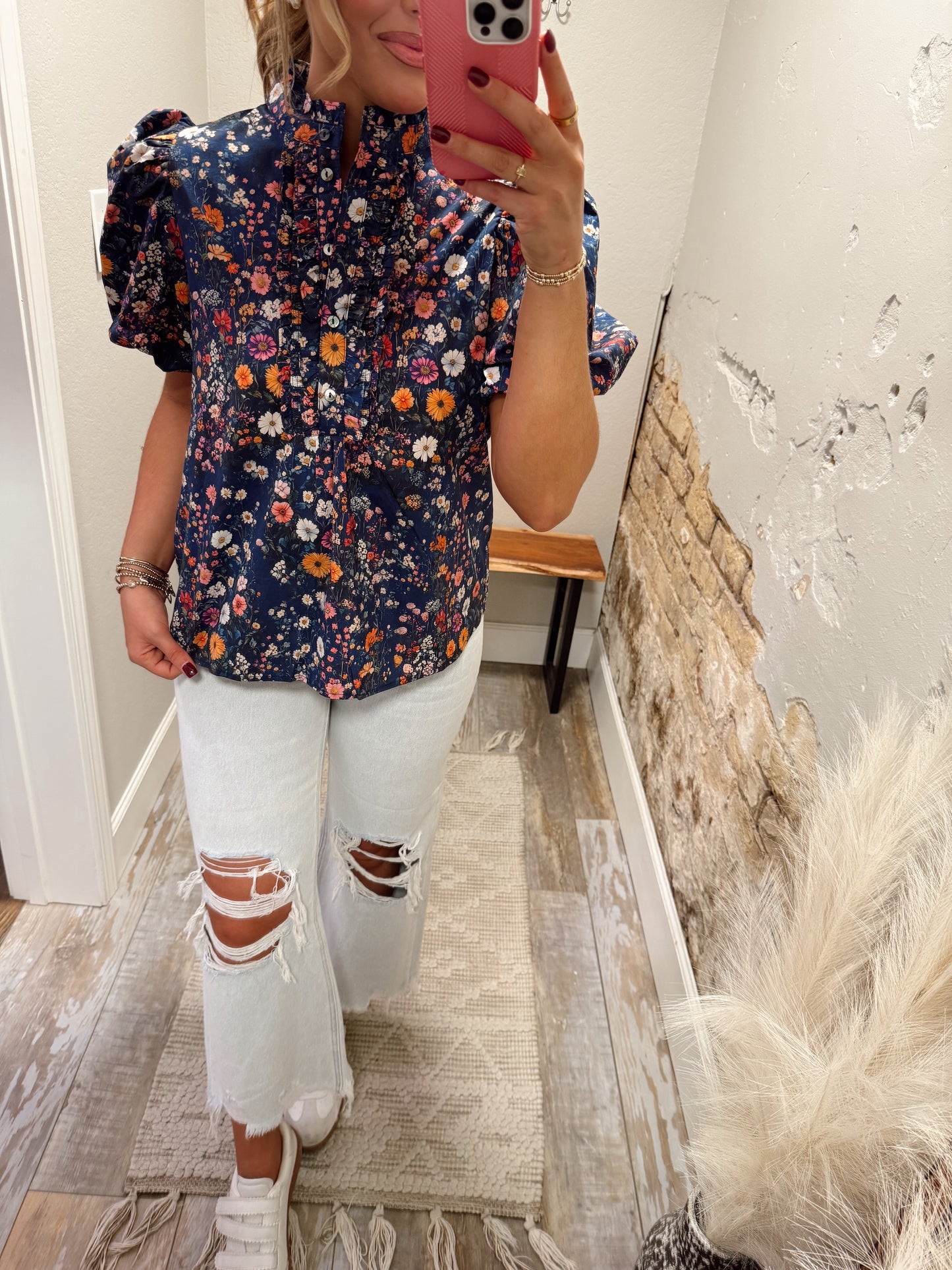Fall Florals Top
