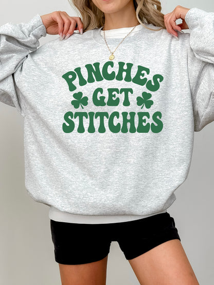 Pinches Get Stitches Sweatshirt