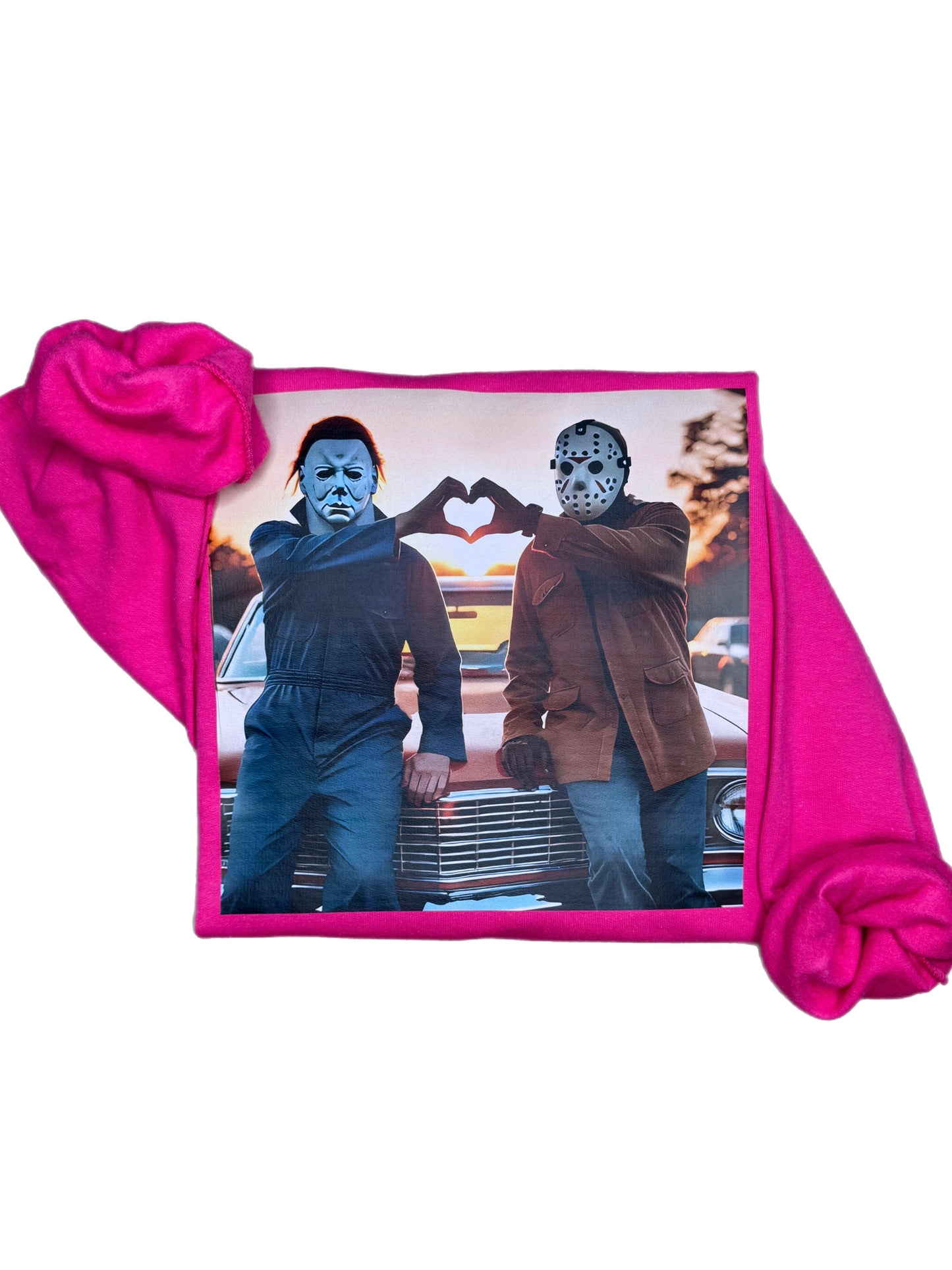 Michael and Jason Heart Sweatshirt