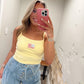 American Babe Tank - Butter