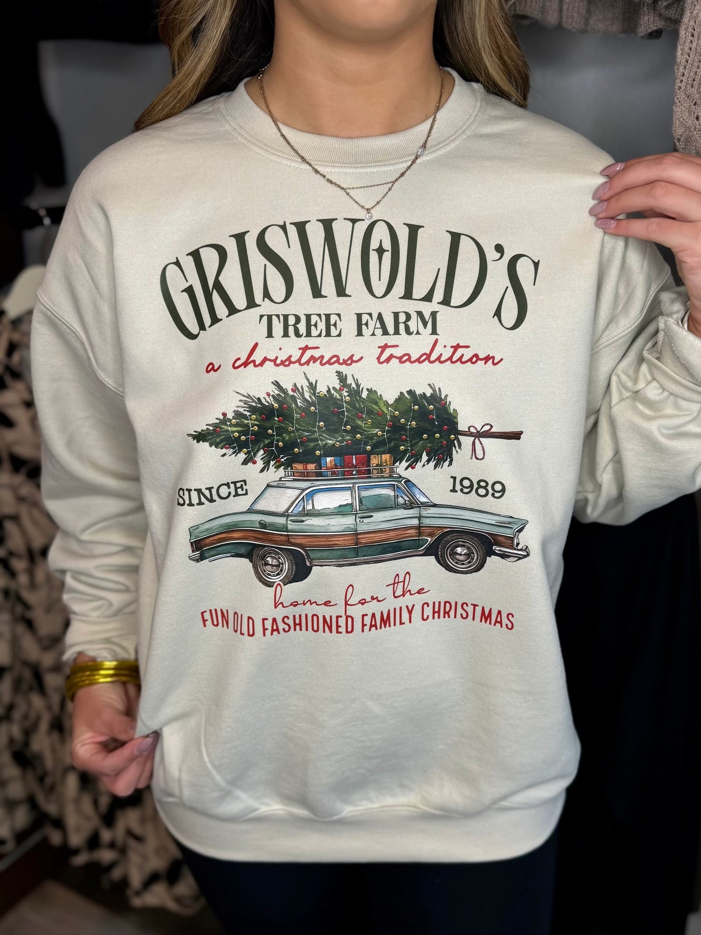 Griswold's Tree Farm Christmas Sweatshirt