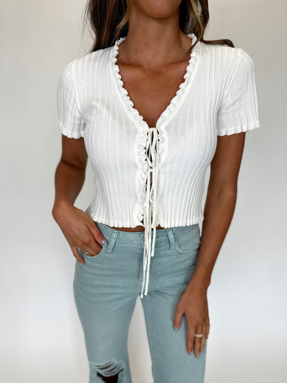 Sweet Promises Bow Top